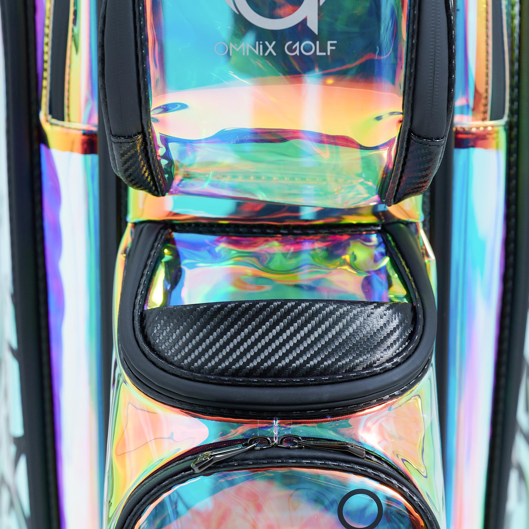 Luxury Cart Bag | Rainbow Black