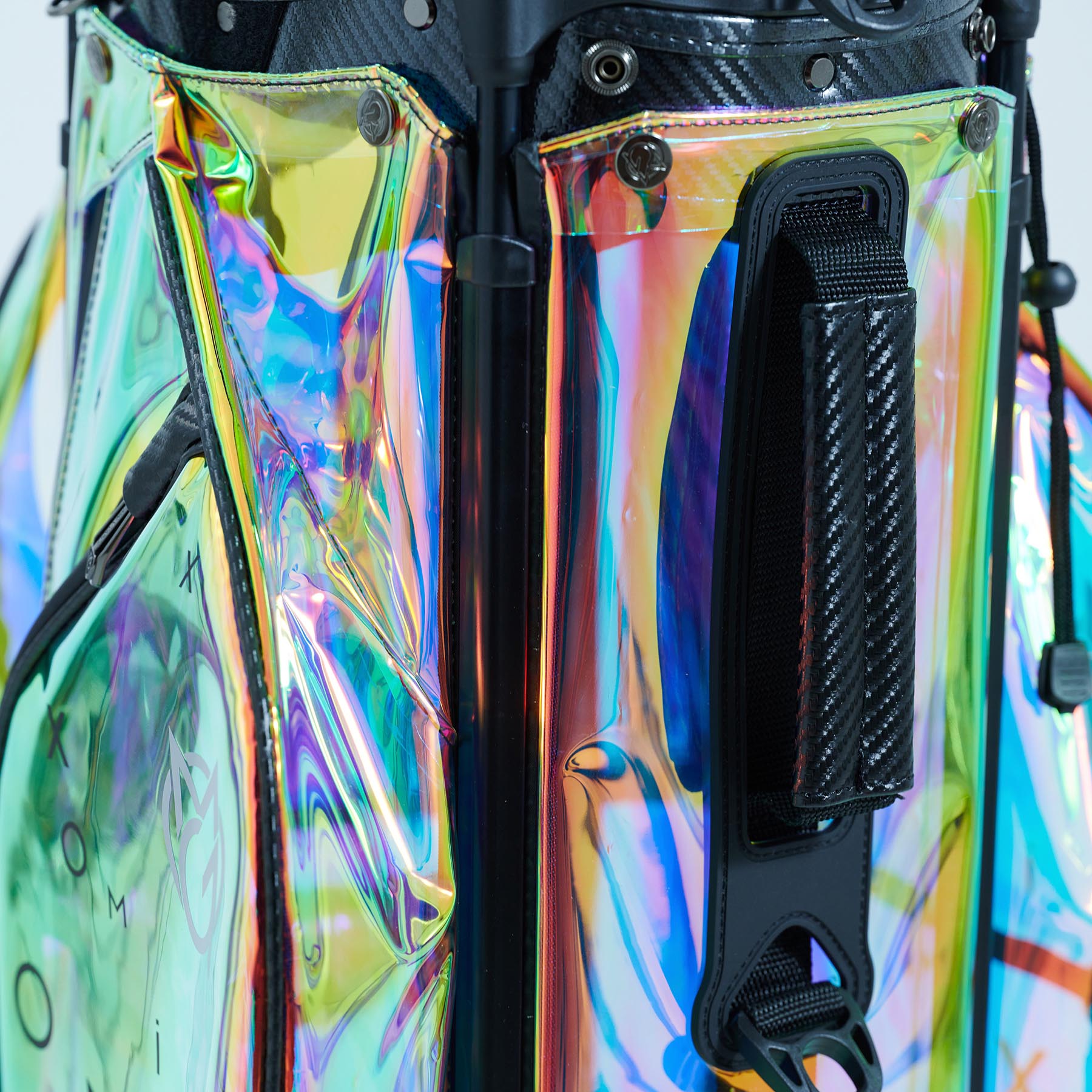 Luxury Cart Bag | Rainbow Black