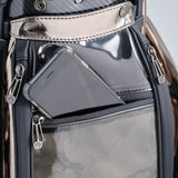 Transparent Carry Bag | Champagne Metallic