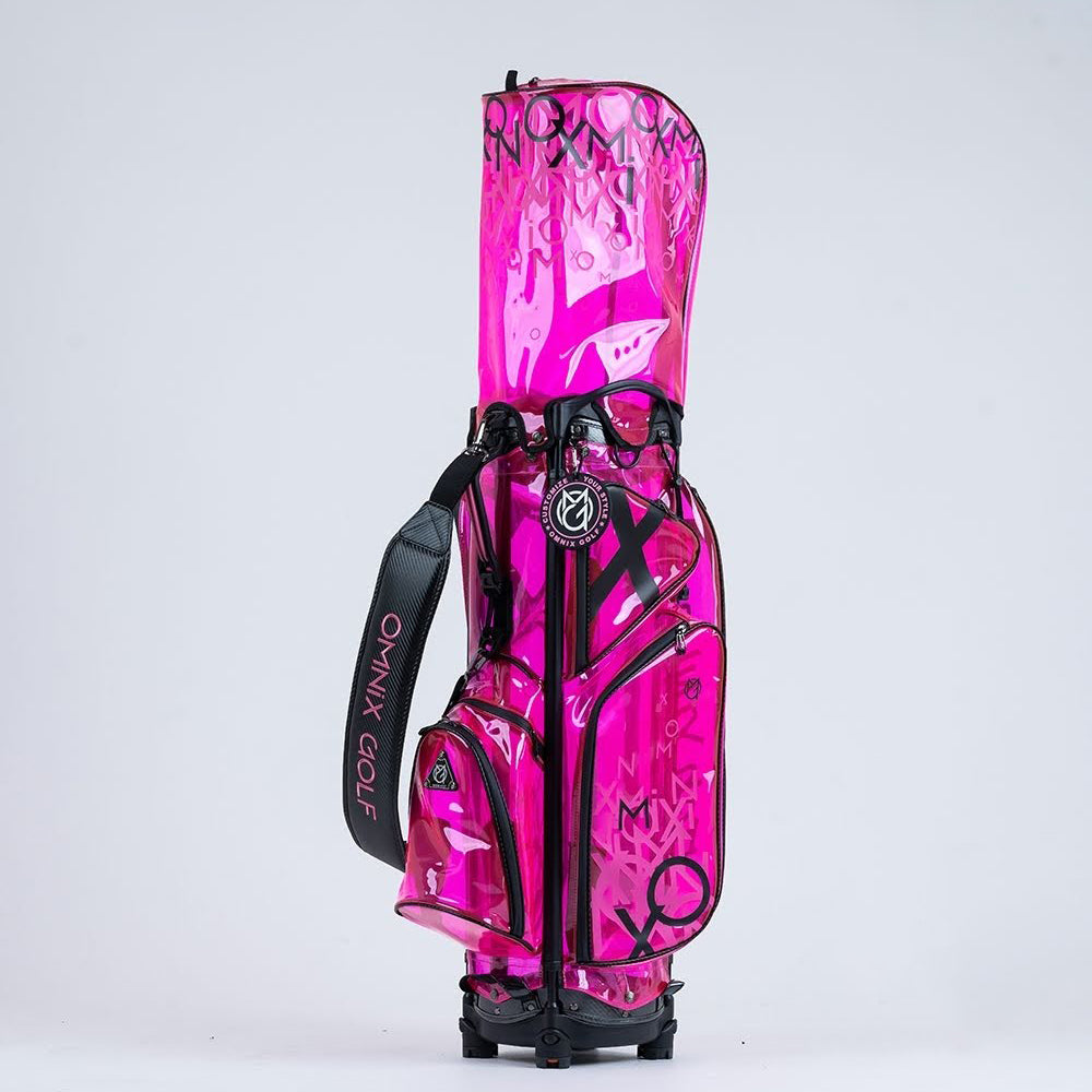 Transparent Carry Bag | Magenta Quinn – Omnix Golf USA