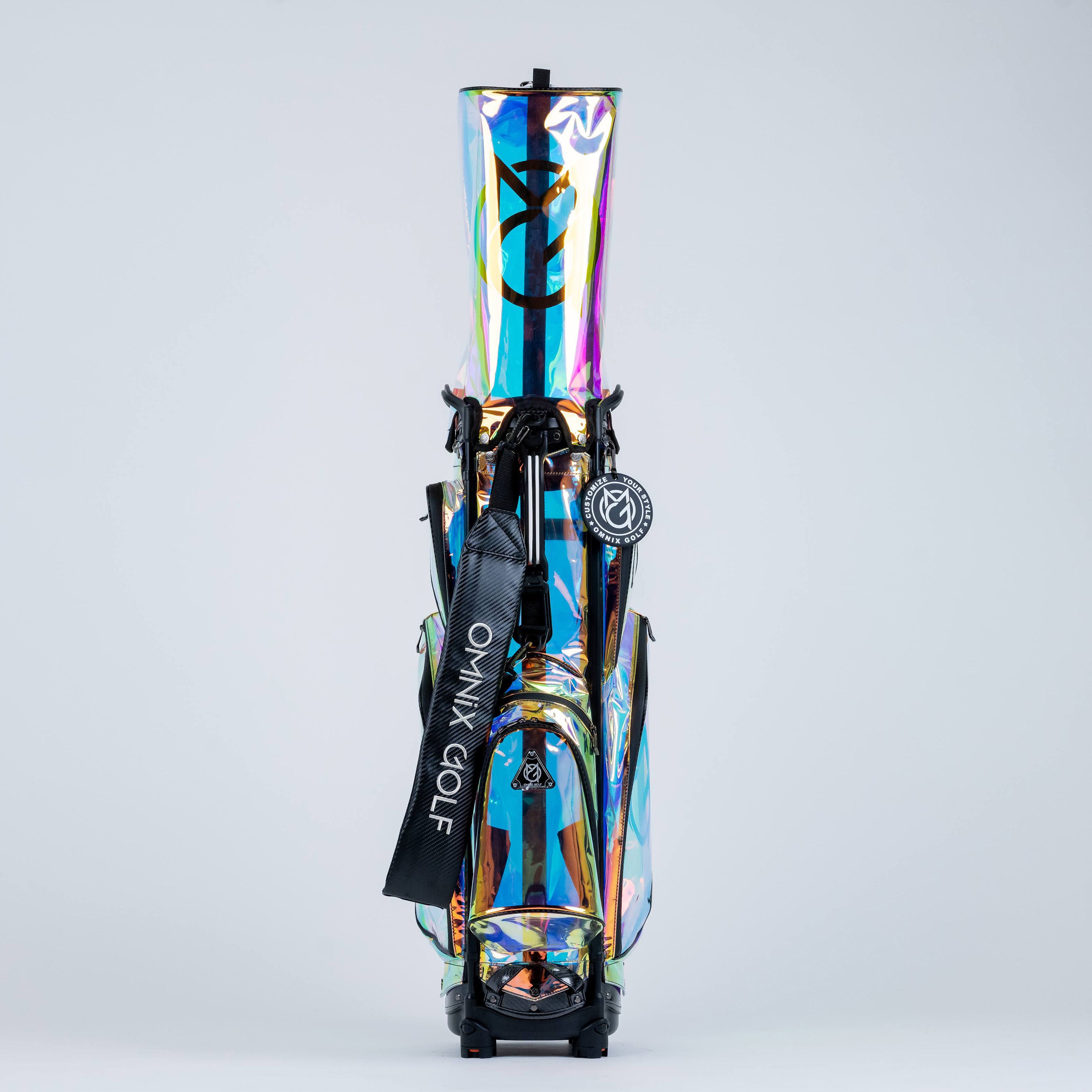 Luxury Carry Bag Rainbow Black Omnix Golf USA