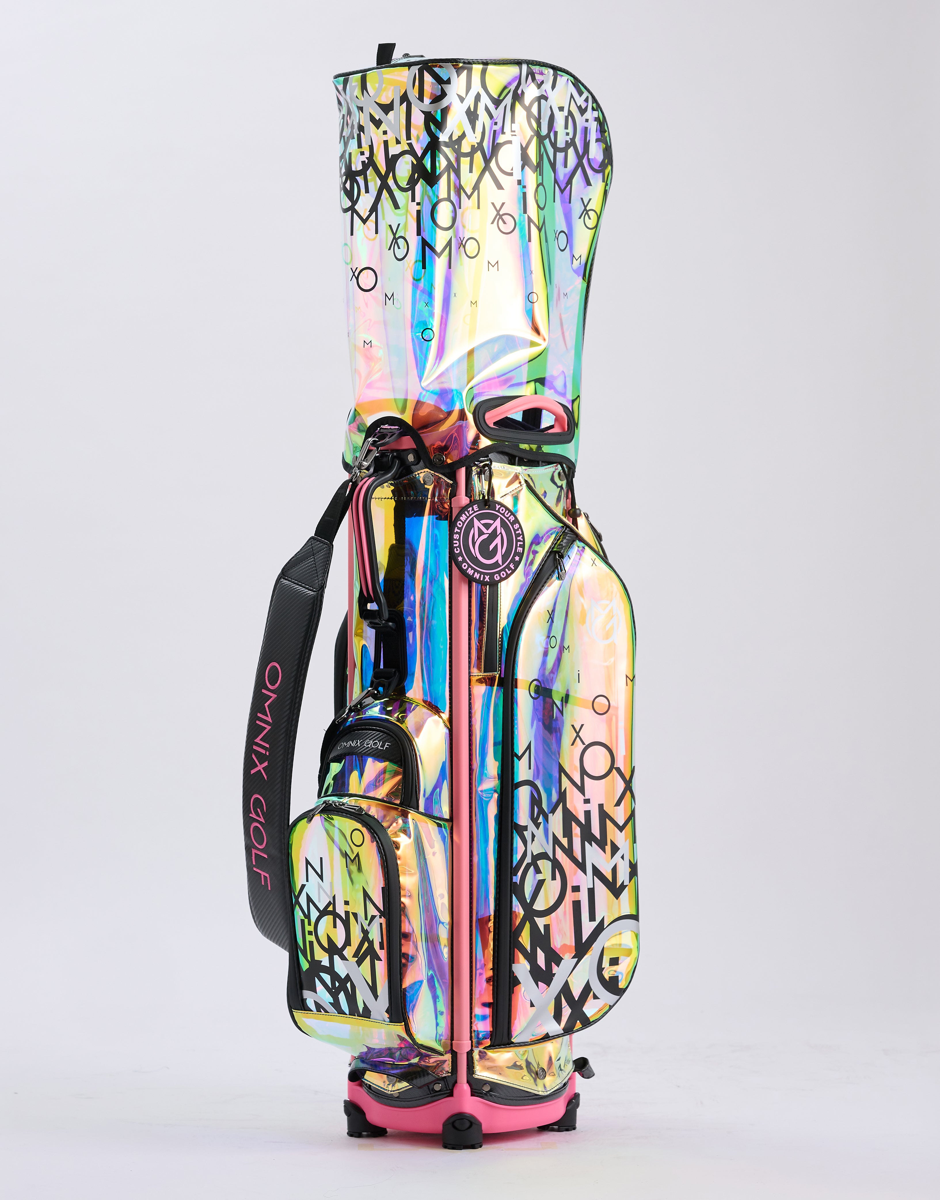 OMNIX GOLF JAPAN ゴルフ カートキャディバッグ Transparent